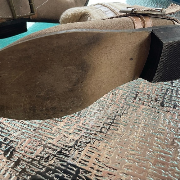 Kelsi Dagger “Tempest” Faux Fur Lined Leather Ankle Boots — Size 6.5M - Picture 3 of 8